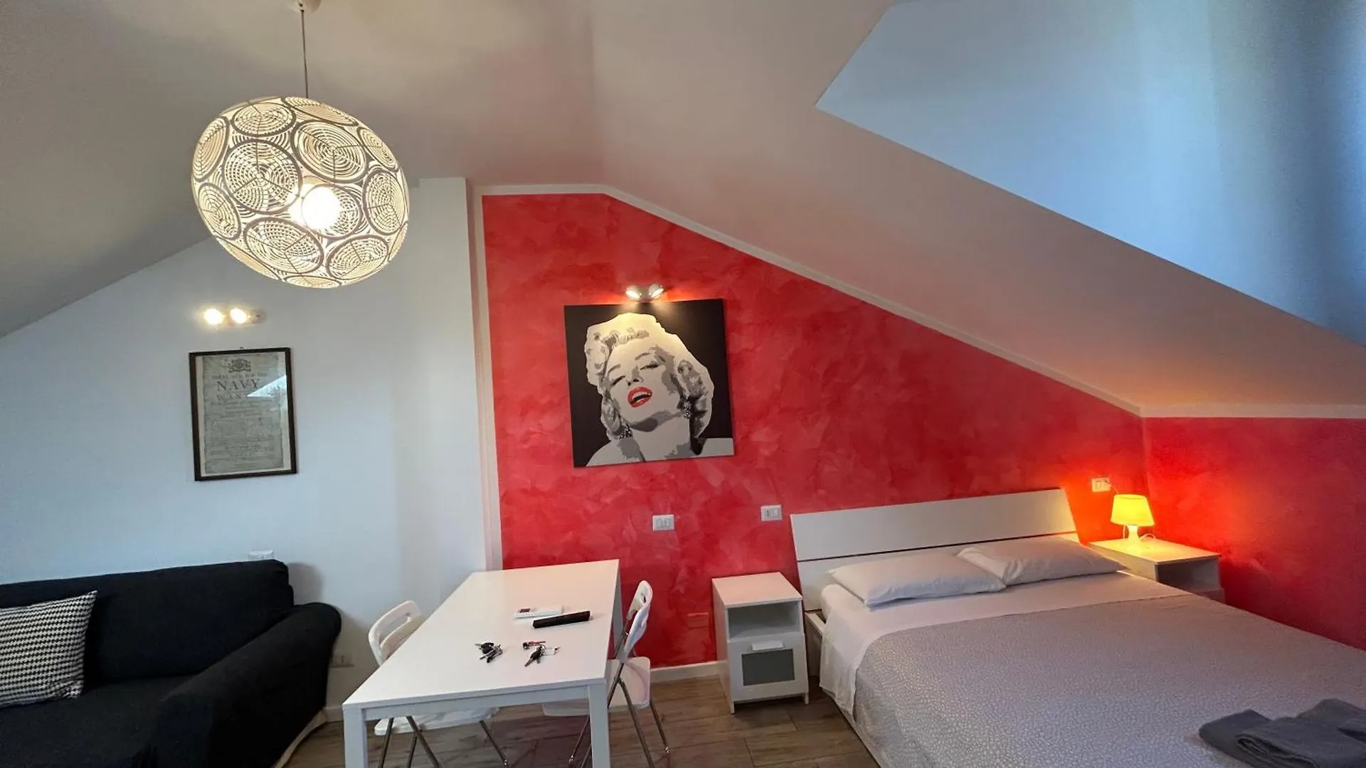 Apartman Mansarda Open Space Vicino Zona Isola Milánó Olaszország